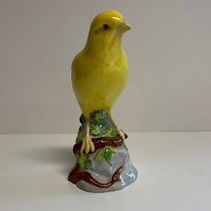 Vintage Spode Copelands China Made In England Yellow Porcelain Canary